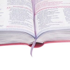 Bíblia Sagrada Entre Meninas e Deus | Letra Normal | NTLH | Capa Rosa