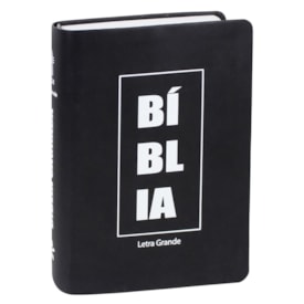 Bíblia Sagrada Fé, Esperança e Amor | NTLH | Letra Grande | Capa Semi-luxo Preta