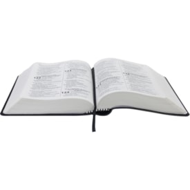 Segunda imagem do produto Bíblia Sagrada Fé, Esperança e Amor | NTLH | Letra Grande | Capa Semi-luxo Preta