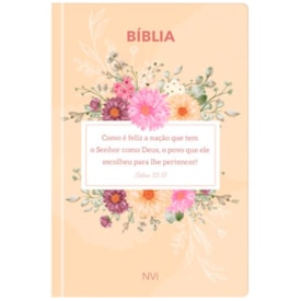 Bíblia Sagrada Feliz é a Nação | NVI | Letra Normal | Capa Dura