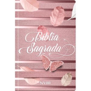 Bíblia Sagrada Feminina Borboleta | NVI | Letra Normal | Capa Dura