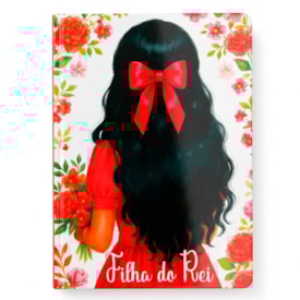 Bíblia Sagrada Filha do Rei | ARC | Letra Gigante | Harpa Avivada e Corinhos | Capa Dura Vermelha