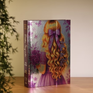 Segunda imagem do produto Bíblia Sagrada Filha do Rei | ARC | Letra Gigante| Harpa e Corinhos | Capa Dura Carteira Lilás