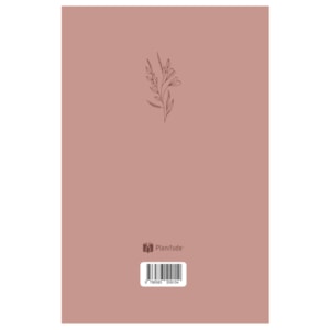 Segunda imagem do produto Bíblia Sagrada Flor Minimalista Marrom | NAA | Letra Normal | Capa Ilustrada