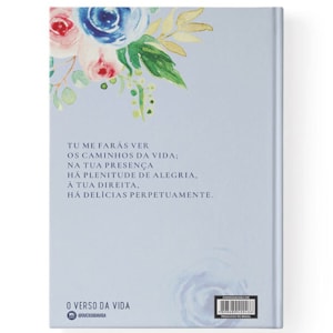 Segunda imagem do produto Bíblia Sagrada Floral Alegria | NAA | Letra Normal | Capa Dura