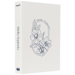  Bíblia Sagrada Flores | ACF | Letra Normal | Capa Brochura