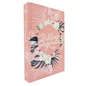 Segunda imagem do produto Bíblia Sagrada Flores | ACF | Letra Normal | Capa Dura