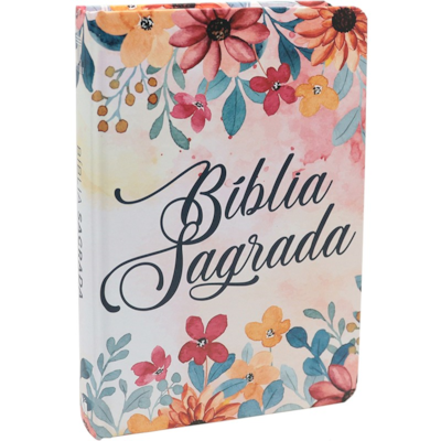 Bíblia Sagrada Flores | NTLH | Letra Normal | Capa Dura Ilustrada