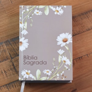 Segunda imagem do produto Bíblia Sagrada Flores | NVI | Capa Dura