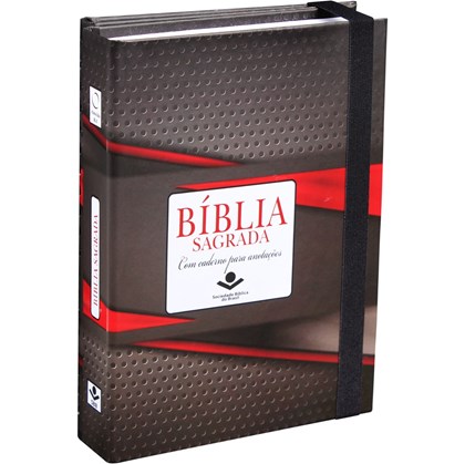 Bíblia Sagrada Fonte de Bênçãos | Letra Maior | ARA | Com Caderno Para Anotações