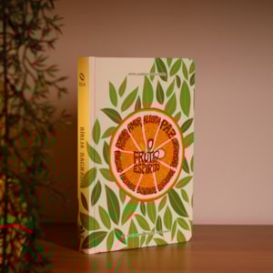 Segunda imagem do produto Bíblia Sagrada Fruto do Espírito | NAA | Capa Dura Branca