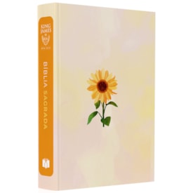 Bíblia Sagrada Girassol | KJA | Letra Maior | Capa Dura