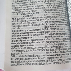 Bíblia Sagrada Harpa Avivada e Corinhos | ARC | Letra Hipergigante | Coverbook Luxo Azul