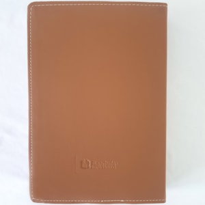 Segunda imagem do produto Bíblia Sagrada Harpa Avivada e Corinhos | ARC | Letra Jumbo | Índice | Bicolor Marrom e Preta