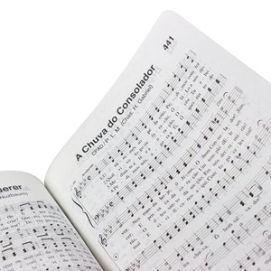 Bíblia Sagrada Harpa Cristã com Música | ARC | Capa Azul Luxo