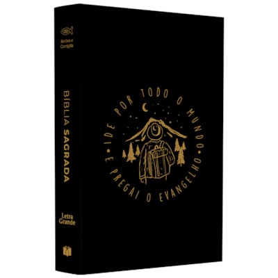 Bíblia Sagrada Ide | ARC | Letra Maior | Harpa e Corinhos | Capa Dura