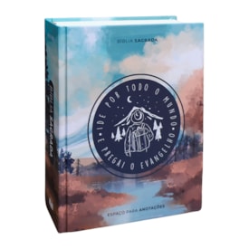 Bíblia Sagrada Ide Por Todo o Mundo | NVI |  Com Espaço para Anotações | Capa Dura