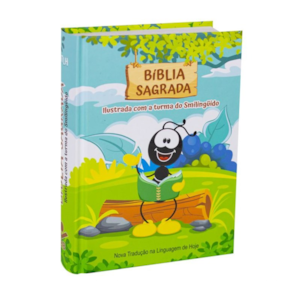Segunda imagem do produto Bíblia Sagrada Ilustrada com a turma do Smilingüido | NTLH | Média Capa Dura