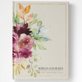 Bíblia Sagrada Jardim da Vida | NAA | Letra Normal | Capa Dura
