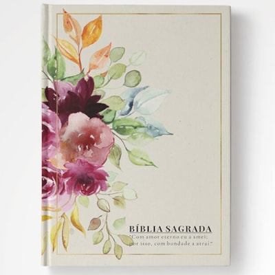 Bíblia Sagrada Jardim da Vida | NAA | Letra Normal | Capa Dura