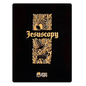 Bíblia Sagrada Jesus Copy | NAA | Espaço Para Anotação | Capa Luxo Preta