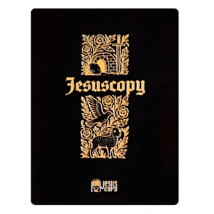 Bíblia Sagrada Jesus Copy | NAA | Espaço Para Anotação | Capa Luxo Preta