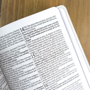 Bíblia Sagrada Jesus no Barco | ARC | Letra Gigante | Capa Dura | Harpa Avivada e Corinhos