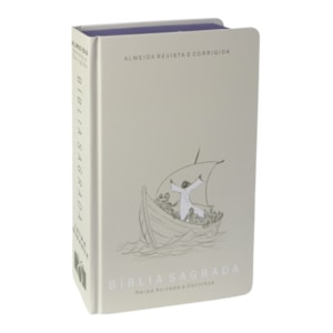 Bíblia Sagrada Jesus no Barco | ARC | Letra Maior | Capa Dura | Harpa Avivada e Corinhos