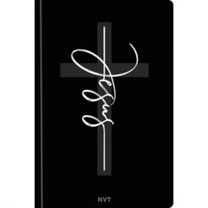 Bíblia Sagrada Jesus Preta | NVT| Letra Normal | Capa Dura Soft-Touch