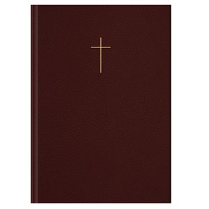 Bíblia Sagrada Jornada Cruz Vinho | NVI | Letra Normal | Espaço para anotações