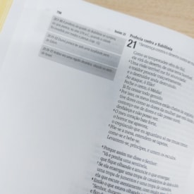 Segunda imagem do produto Bíblia Sagrada Jornada Mandamento | NAA | Letra Normal | Com espaços para anotações
