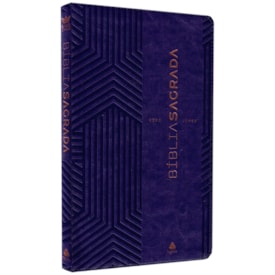 Bíblia Sagrada King James Clássica | KJC | Ultrafina Slim Lilás