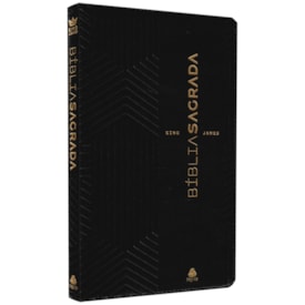 Bíblia Sagrada King James Clássica | KJC | Ultrafina Slim Preta