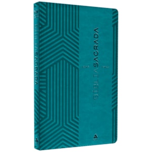 Bíblia Sagrada King James Clássica | KJC | Ultrafina Slim Turquesa