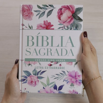 Segunda imagem do produto Bíblia Sagrada King James | Letra Extra Grande | Capa Dura Modelo Vida