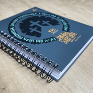 Segunda imagem do produto Bíblia Sagrada KJA 1611 | Letra Normal | Capa Dura Espiral Calvário