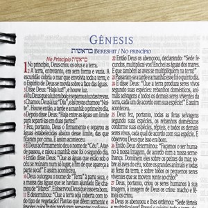 Bíblia Sagrada KJA 1611 | Letra Normal | Capa Dura Espiral Calvário