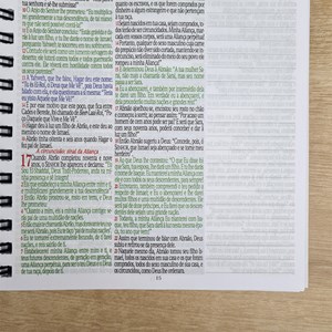 Bíblia Sagrada KJA 1611 | Letra Normal | Capa Dura Espiral João 3:16