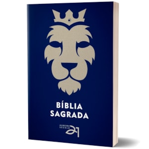 Segunda imagem do produto Bíblia Sagrada Leão | A21 | Letra Média| C/ Referências Cruzadas | Capa Brochura