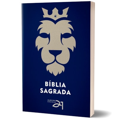 Segunda imagem do produto Bíblia Sagrada Leão | A21 | Letra Média| C/ Referências Cruzadas | Capa Brochura