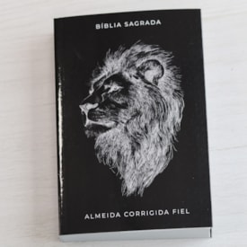 Segunda imagem do produto Bíblia Sagrada Leão | ACF | Letra Normal | Capa Brochura