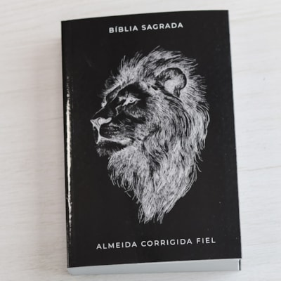 Segunda imagem do produto Bíblia Sagrada Leão | ACF | Letra Normal | Capa Brochura