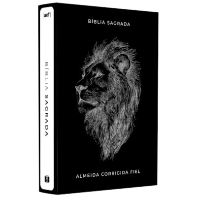 Bíblia Sagrada Leão | ACF | Letra Normal | Capa Brochura