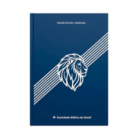 Bíblia Sagrada Leão | ARA | Capa Dura Azul Escuro