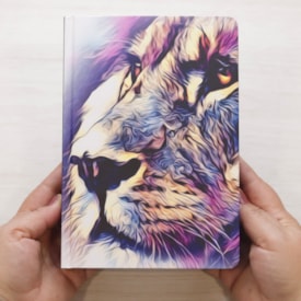 Segunda imagem do produto Bíblia Sagrada Leão Consumado | ARC | Letra Maior | Harpa e Corinhos | Capa Dura