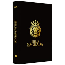 Bíblia Sagrada Leão Coroado | NVI | Capa Brochura