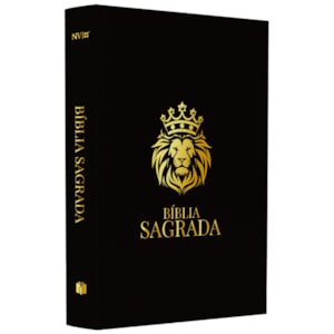 Bíblia Sagrada Leão Coroado | NVI | Capa Brochura