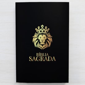 Segunda imagem do produto Bíblia Sagrada Leão Coroado | NVI | Capa Brochura