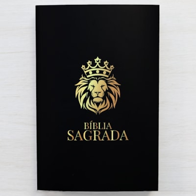 Segunda imagem do produto Bíblia Sagrada Leão Coroado | NVI | Capa Brochura