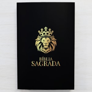 Segunda imagem do produto Bíblia Sagrada Leão Coroado | NVI | Capa Brochura